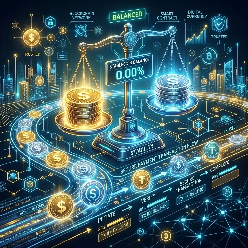 Payment Processing Based on Stablecoins